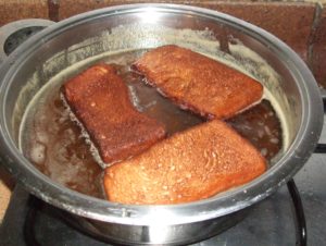 torrijas banadas en meloja