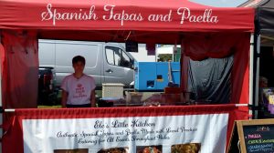 Spanish paella and tapas