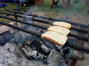 Outdoor breakfast