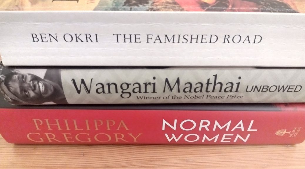 3 books in a pile